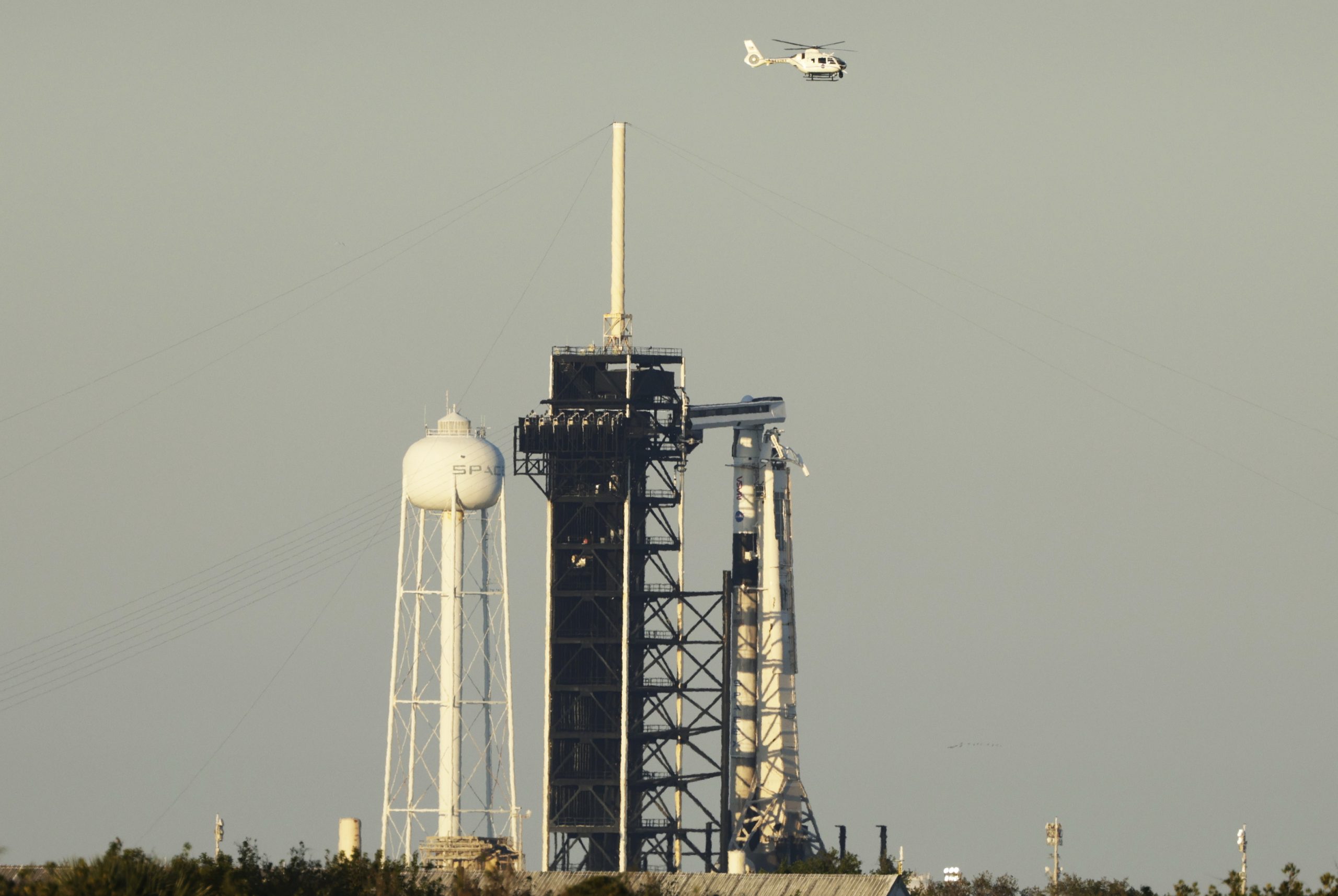 SpaceX delays flight to replace NASA’s stuck astronauts after launch pad problem